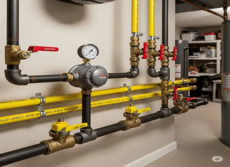 Empresa de manutenção de gás